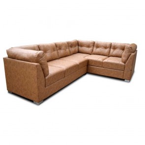 Houston Sectional Sofa in Leatherette
